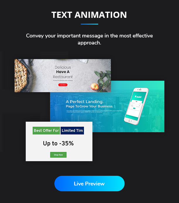 Text Animation Ansh Elements